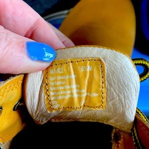 Work boots worn 2 times